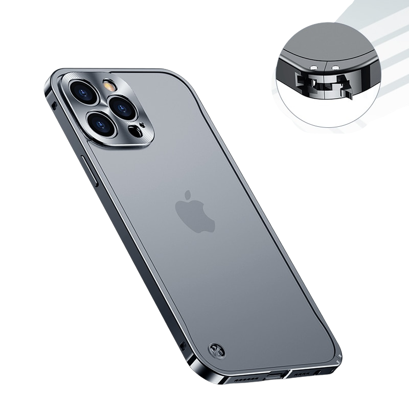 Capa iPhone Metal Protect - Feita de Alumínio Aeronáutico