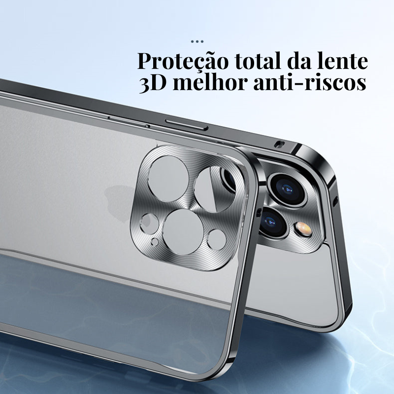 Capa iPhone Metal Protect - Feita de Alumínio Aeronáutico