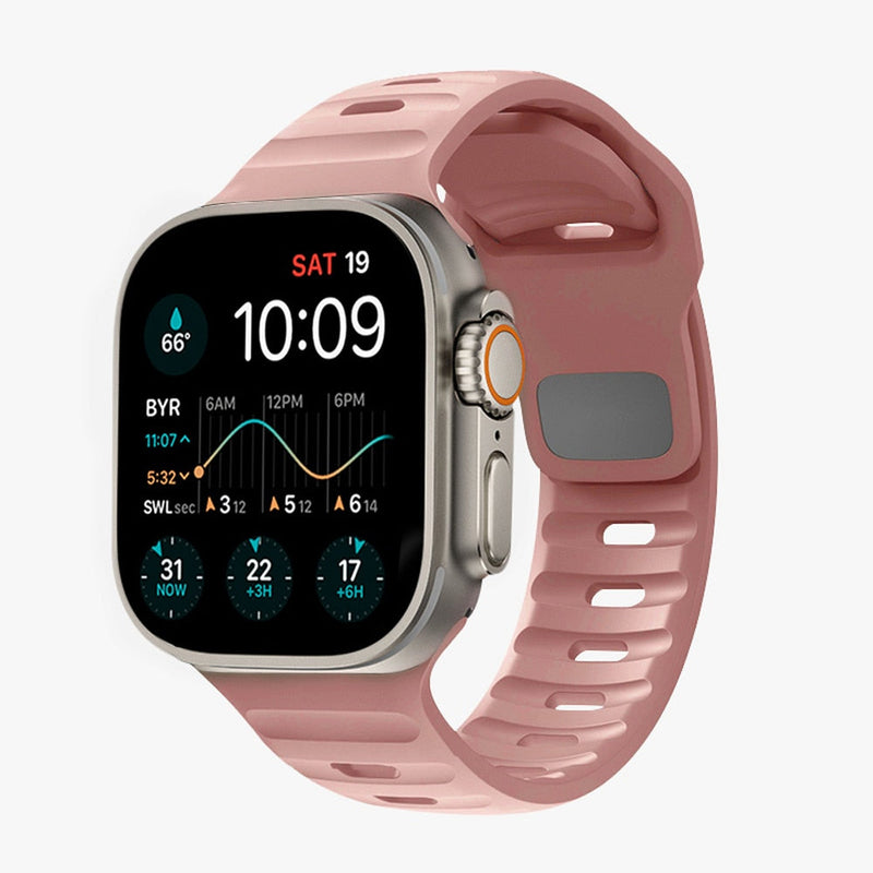 Pulseira Apple Watch Esportiva de Silicone Elástico