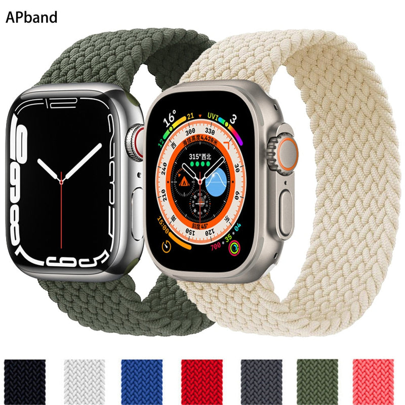 Pulseira Apple Watch Naylon Trançado